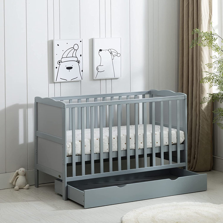 Harriet Bee Surrey Cot Bed with Mattress & Reviews Wayfair.co.uk